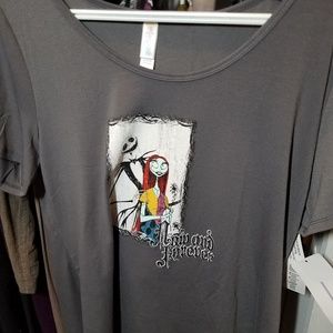 Lularoe large Classic T Nightmare Before Christmas